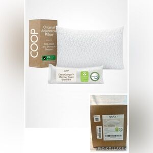 Coop Home Goods Original Adjustable Pillow, Queen Size